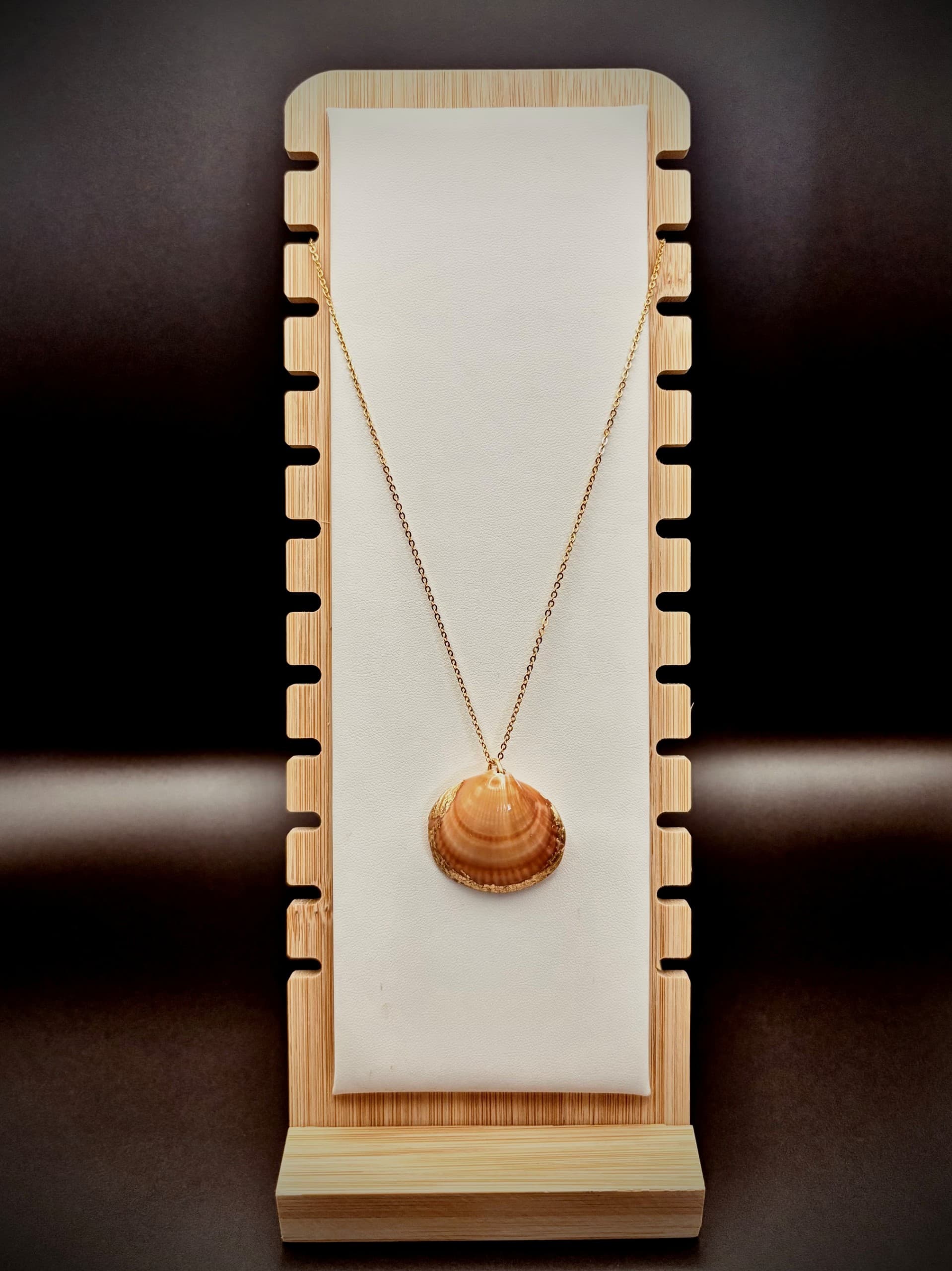 Seashell necklace by Root & Reef